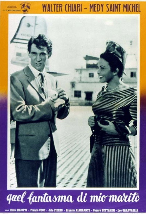 Movie poster for Quel fantasma di mio marito (1950)
