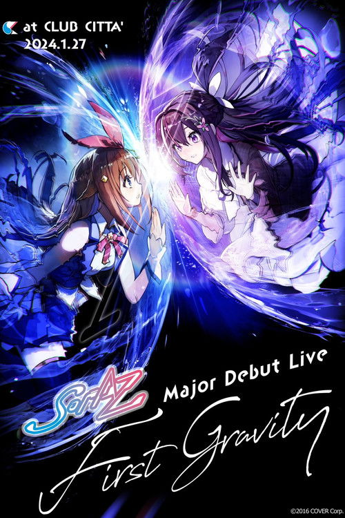 Movie poster for SorAZ Major Debut Live "First Gravity" (2024)