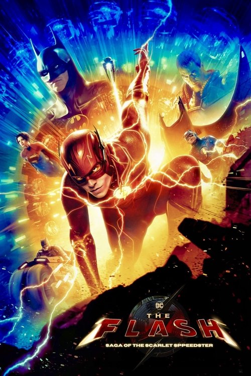 Movie poster for The Flash: Saga of the Scarlet Speedster (2023)