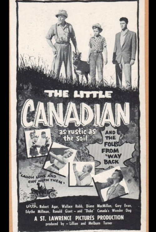 Movie poster for The Little Canadian (1955)