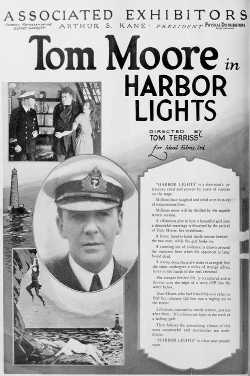 Movie poster for The Harbour Lights (1923)