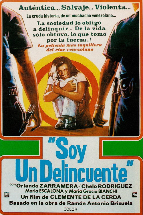 Movie poster for I'm a Delinquent (1976)