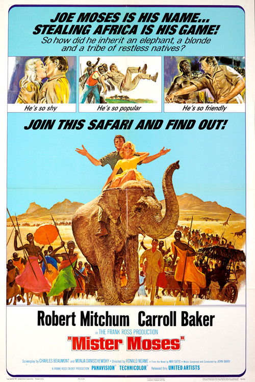 Movie poster for Mister Moses (1965)