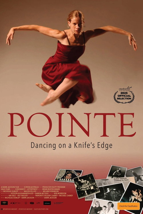 Movie poster for Pointe: Dancing on a Knife's Edge (2025)