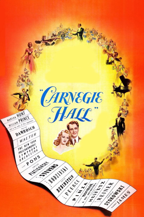 Movie poster for Carnegie Hall (1947)