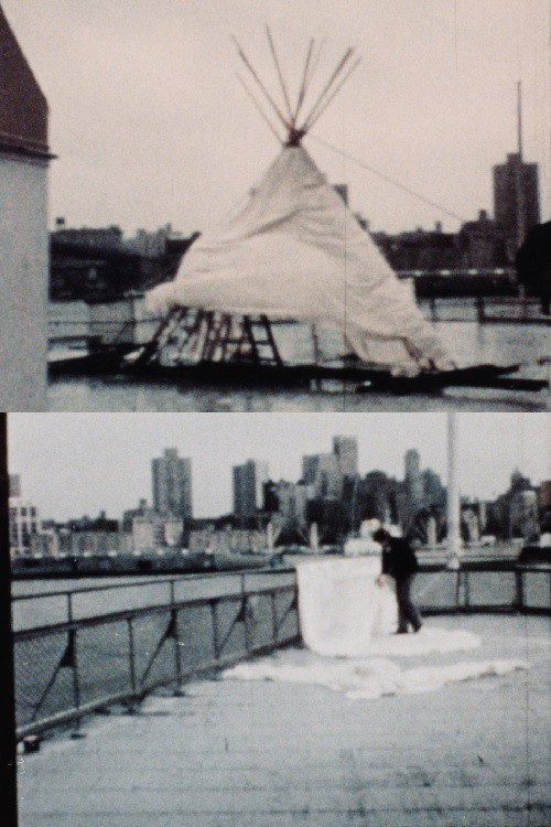 Movie poster for Charlotte Moorman's Avant-Garde Festival #9 (1972)