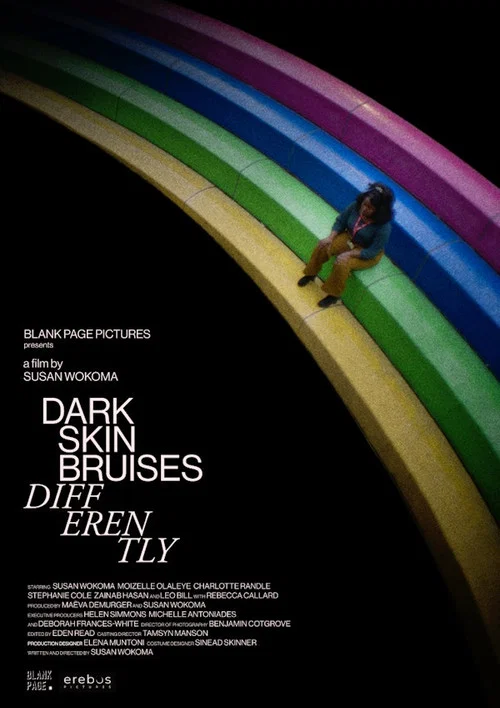 Movie poster for Dark Skin Bruises Differently (2025)