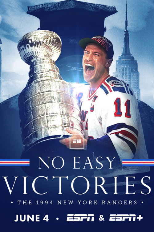 Movie poster for No Easy Victories: The 1994 New York Rangers (2024)