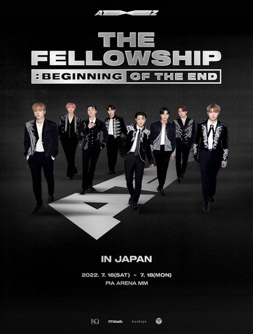 Movie poster for ATEEZ 2022 WORLD TOUR [THE FELLOWSHIP: BEGINNING OF THE END] IN JAPAN (2022)