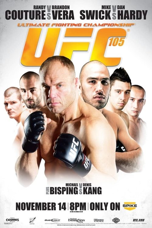 Movie poster for UFC 105: Couture vs. Vera (2009)