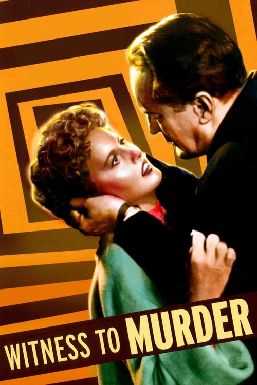 Movie poster for Witness to Murder (1954)