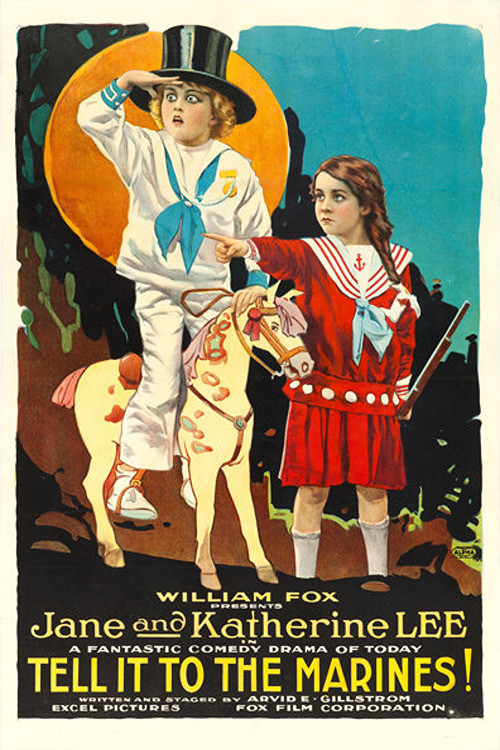 Movie poster for Tell It to the Marines (1918)