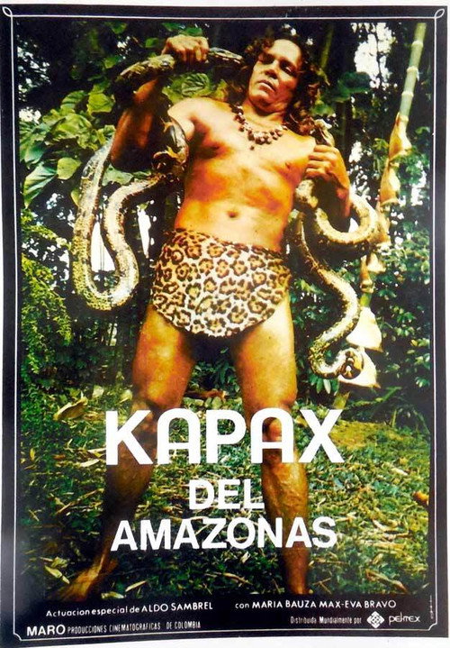 Movie poster for Kapax del Amazonas (1982)