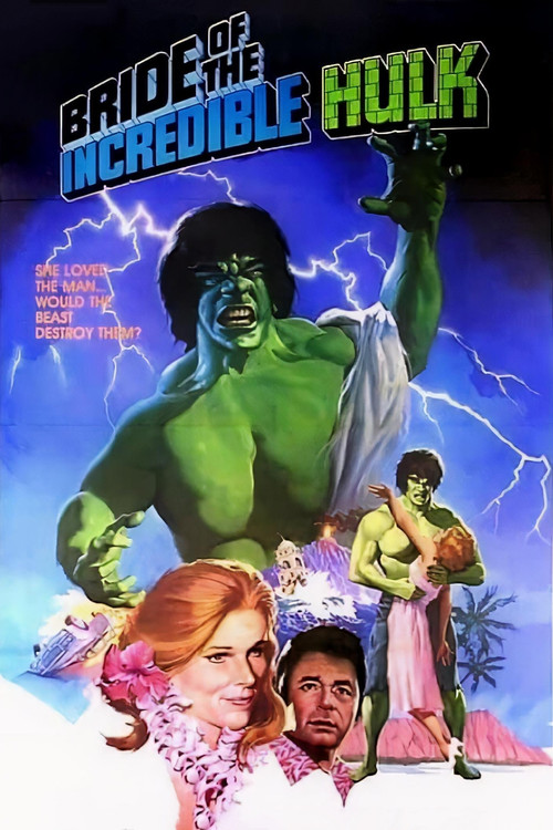 Movie poster for Bride of the Incredible Hulk (1980)