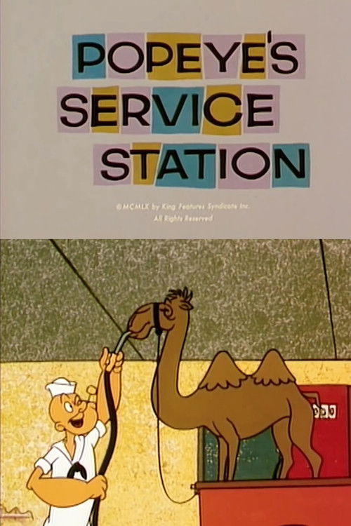 Movie poster for Popeye's Service Station (1960)