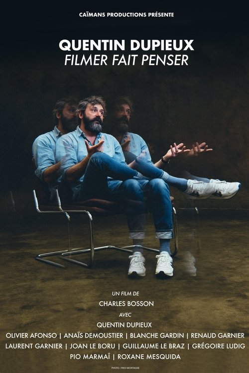 Movie poster for Quentin Dupieux, filmer fait penser (2023)