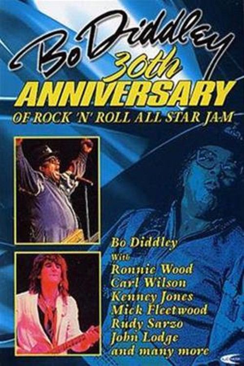 Movie poster for 30th Anniversary of Rock 'n' Roll All-Star Jam: Bo Diddley (1995)