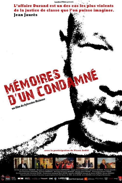 Movie poster for Mémoires d'un condamné (2017)