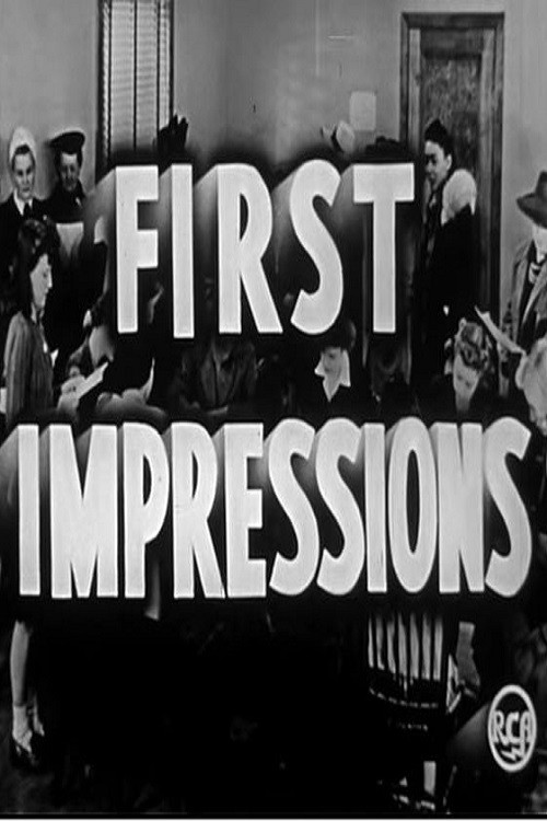 Movie poster for First Impressions