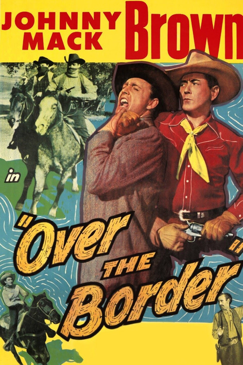 Movie poster for Over the Border (1950)