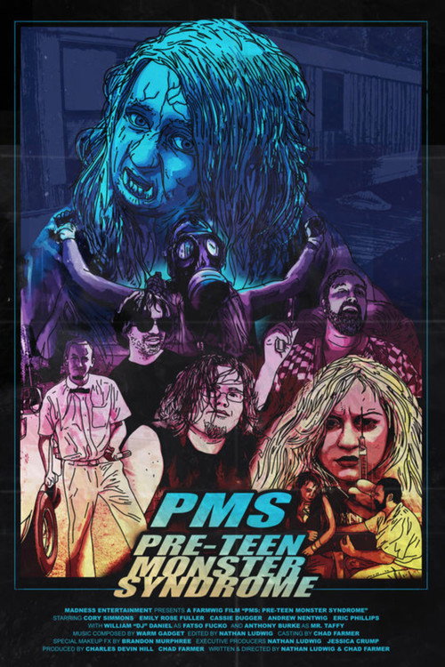 Movie poster for PMS: Pre-teen Monster Syndrome (2015)