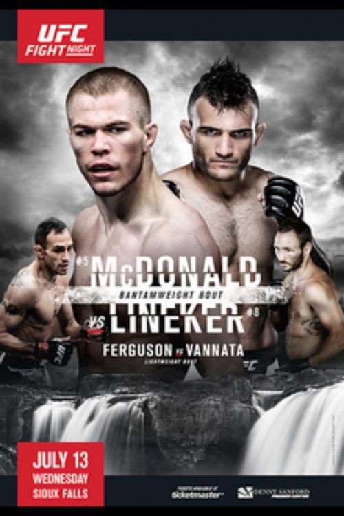 Movie poster for UFC Fight Night 91: McDonald vs. Lineker (2016)