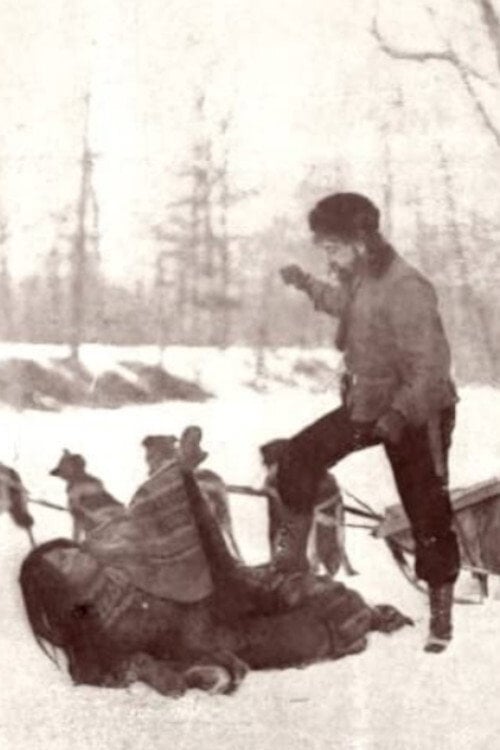 Movie poster for At the End of the Trail (1912)