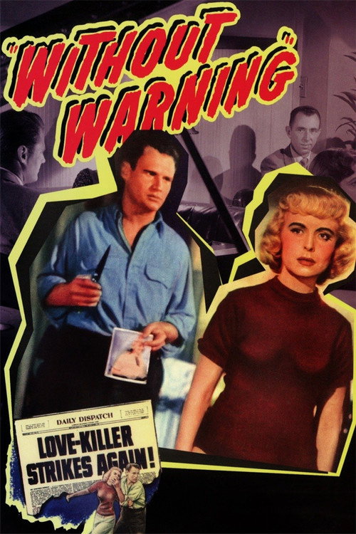 Movie poster for Without Warning! (1952)