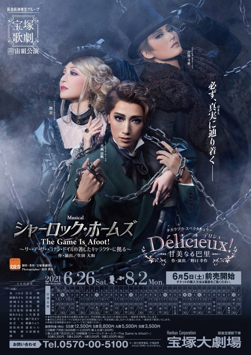 Movie poster for Sherlock Holmes -The Game Is Afoot!- (2021)