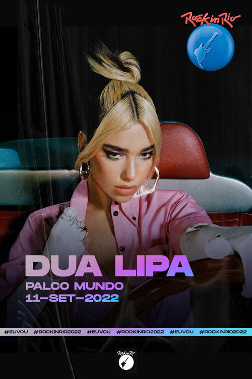 Movie poster for Dua Lipa: Live at Rock in Rio (2022)