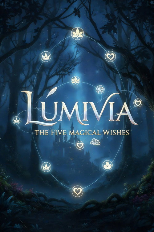 Movie poster for Lumivia - The Five Magical Wishes