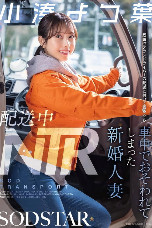 Movie poster for 配送中NTR 既婚ベテランドライバーの配送に付いて回るうち車中でおそわれてしまった新婚人妻 小湊よつ葉
