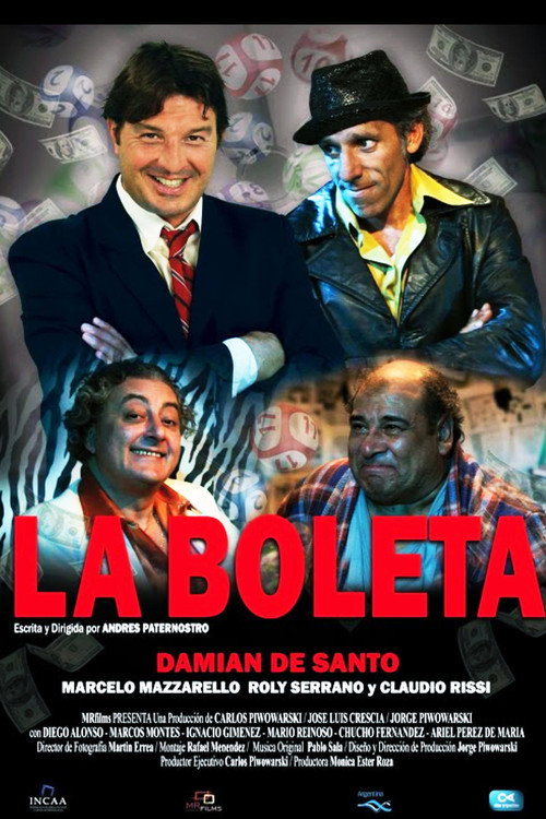 Movie poster for La boleta (2013)