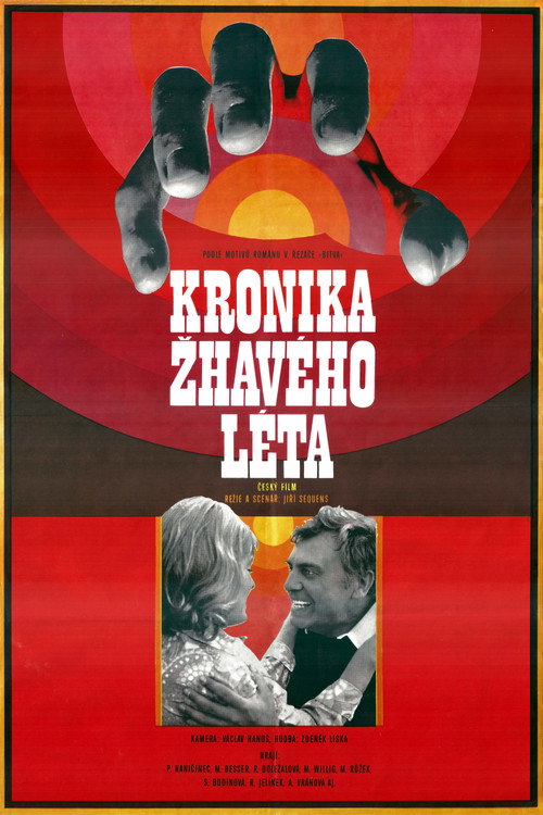 Movie poster for Kronika žhavého léta (1973)