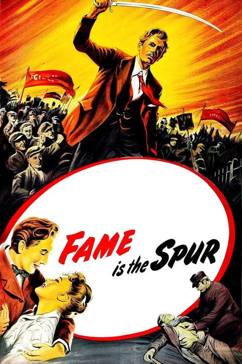 Movie poster for Fame Is the Spur (1947)