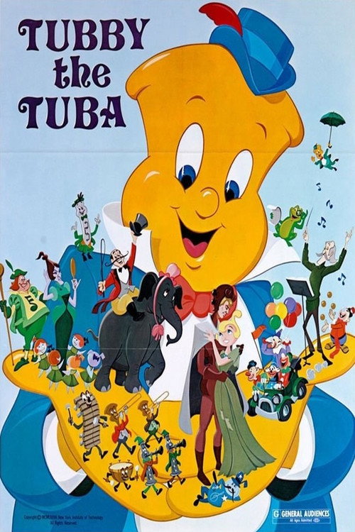 Movie poster for Tubby the Tuba (1975)