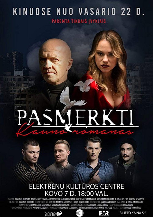 Movie poster for Condemned. Kaunas Novel (2019)