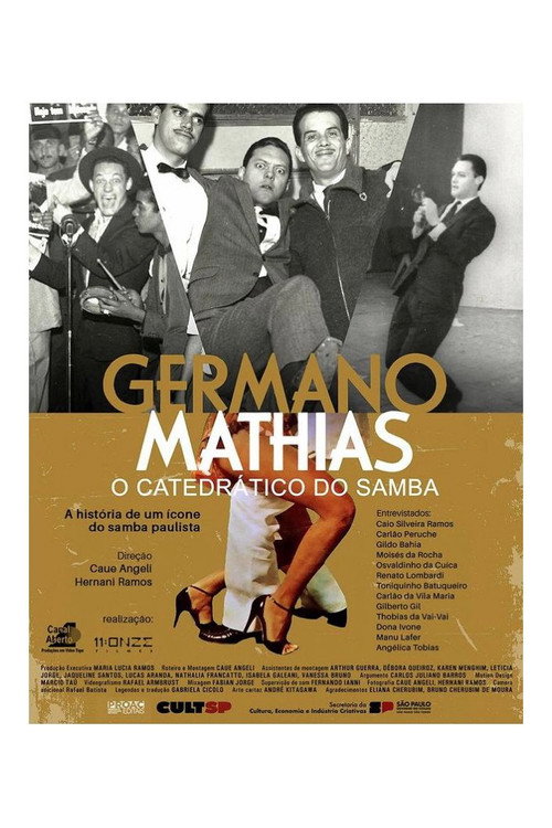 Movie poster for Germano Mathias - O Catedrático do Samba (2023)