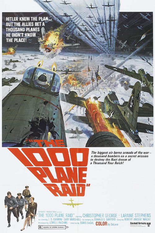 Movie poster for The Thousand Plane Raid (1969)