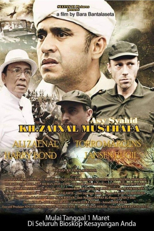 Movie poster for Asy Syahid KH. Zainal Musthafa (2018)