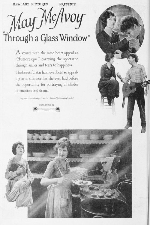Movie poster for Through a Glass Window (1922)