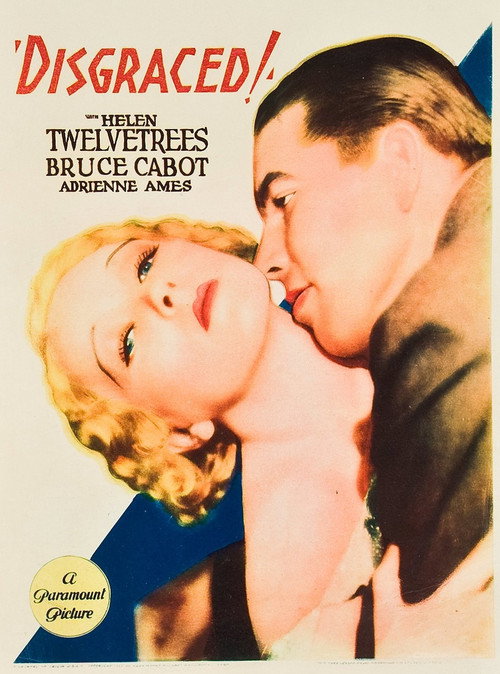 Movie poster for Disgraced! (1933)