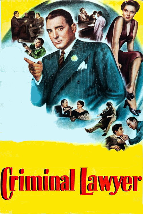 Movie poster for Criminal Lawyer (1951)