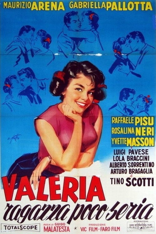 Movie poster for Valeria ragazza poco seria (1958)