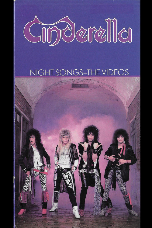 Movie poster for Cinderella NIGHT SONGS-THE VIDEOS (1987)