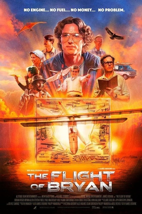 Movie poster for The Flight of Bryan (2024)