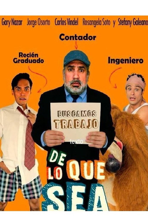Movie poster for De lo que sea