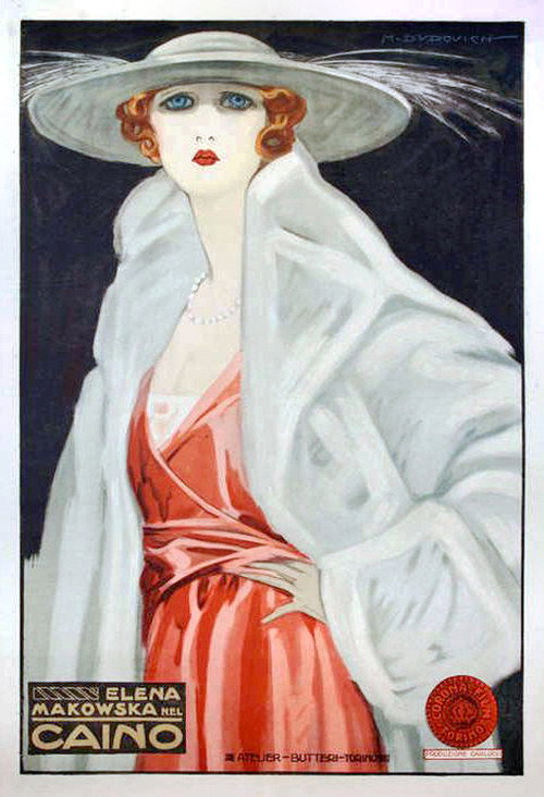 Movie poster for Caino (1918)