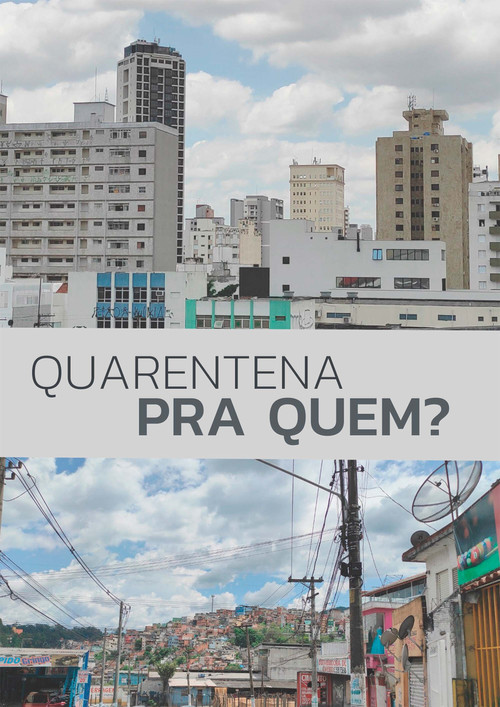 Movie poster for Quarentena Pra Quem? (2021)
