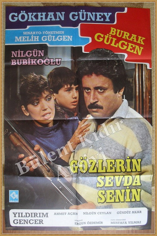 Movie poster for Gözlerin Sevda Senin (1987)